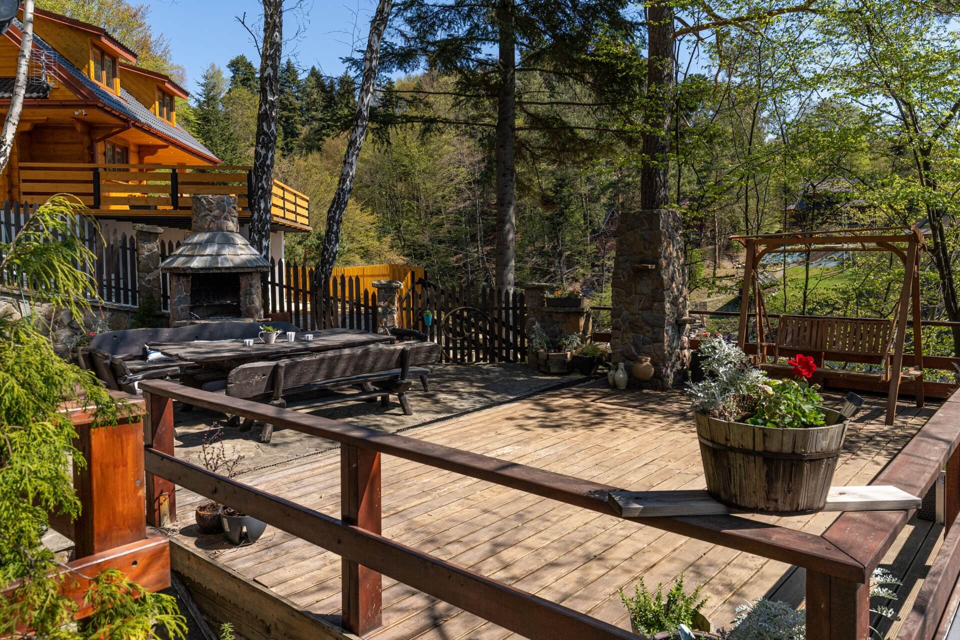 Taras – strefa relaksu